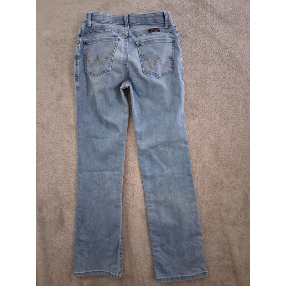Wrangler Willow Ultimate Riding Jeans 5 X 32 Bootcut Equestrian Light Wash